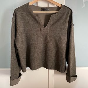 Urban outfitters baggy v neck sweater